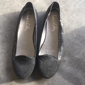 Sam & Libby black flats 8 1/2